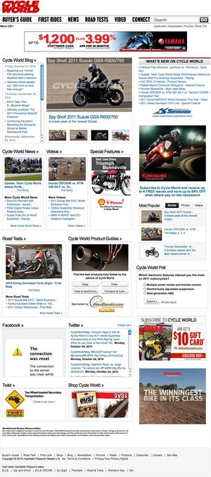 CYCLEWORLD US website