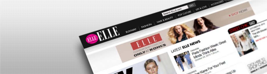 ELLE US website