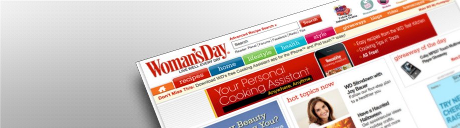 Woman's day US website