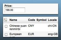 price and currency management